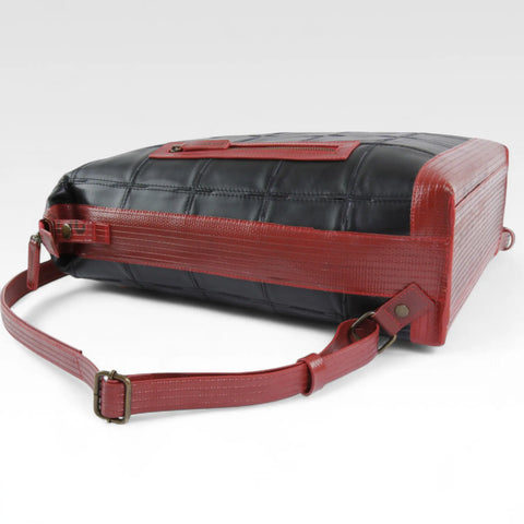 Large Backpack | Leather & Fire-hose