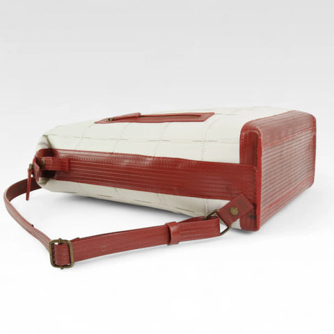 Large Backpack | Leather & Fire-hose