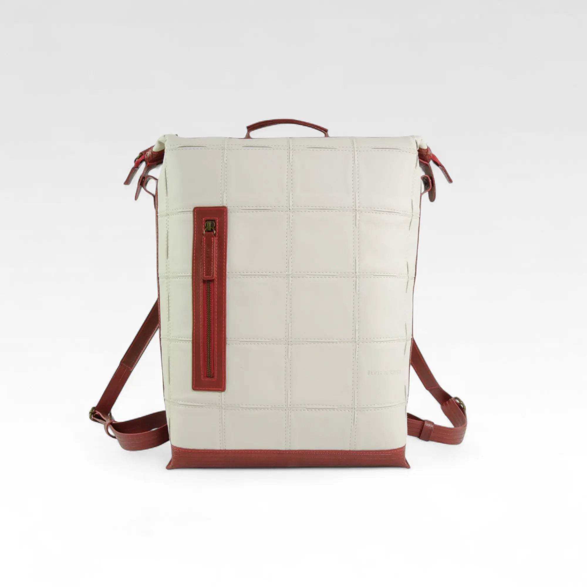 Large Backpack | Leather & Fire-hose