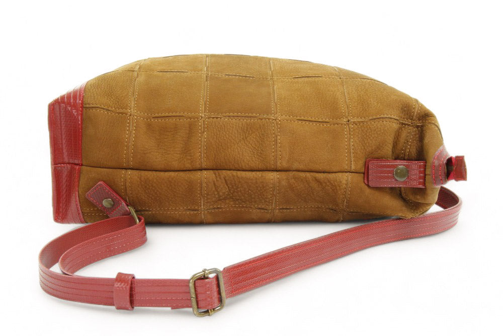 Large Sustainable Leather Backpack