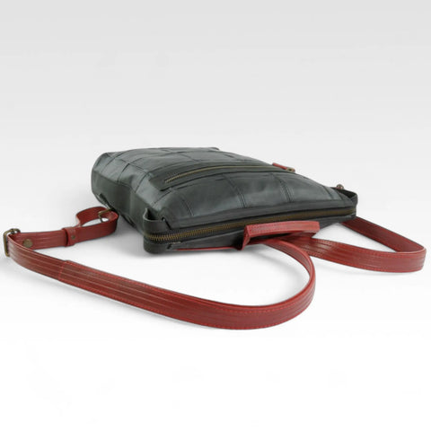 Sustainable luxury backpack made by Elvis & Kresse: B Corp, Social Enterprise and Living Wage employer