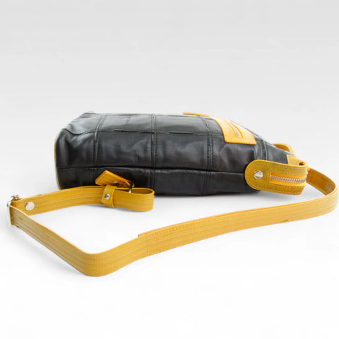 Small Backpack | Leather & Fire-hose