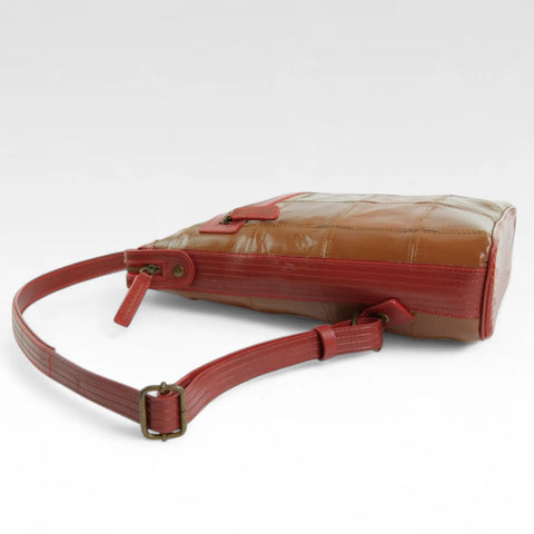 Small Backpack | Leather & Fire-hose