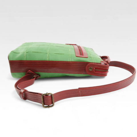 Small Backpack | Leather & Fire-hose