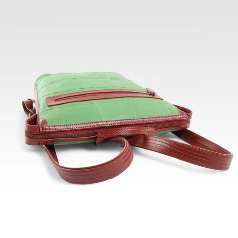 Small Backpack | Leather & Fire-hose