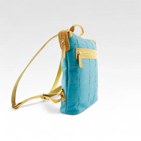 Small Backpack | Leather & Fire-hose
