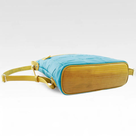 Small Backpack | Leather & Fire-hose