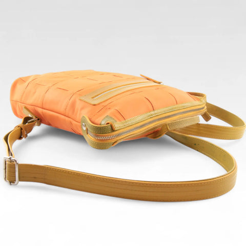 Small Backpack | Leather & Fire-hose