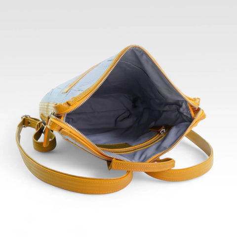 Small Backpack | Leather & Fire-hose