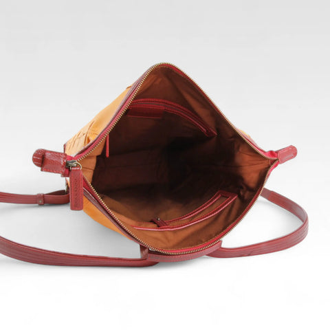 Large Backpack | Leather & Fire-hose