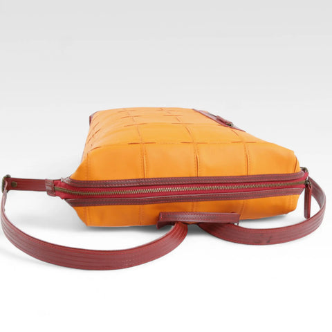 Large Backpack | Leather & Fire-hose