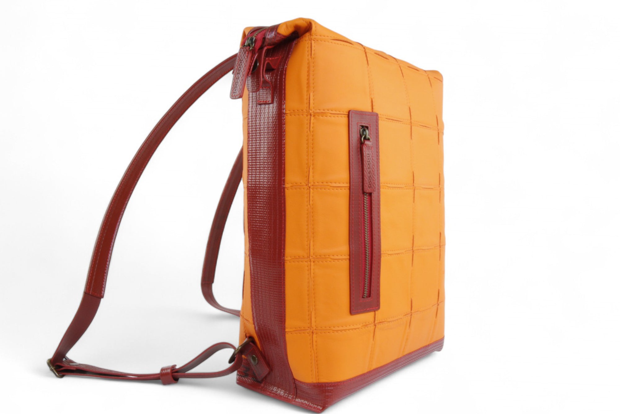 Upcycled Leather Backpack