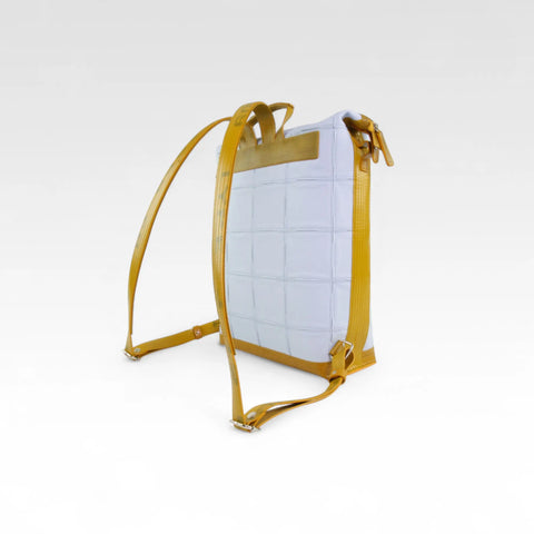 Large Backpack | Leather & Fire-hose