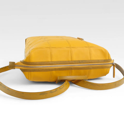 Large Backpack | Leather & Fire-hose