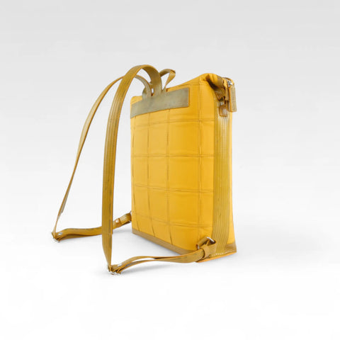 Large Backpack | Leather & Fire-hose
