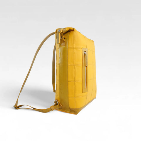 Large Backpack | Leather & Fire-hose