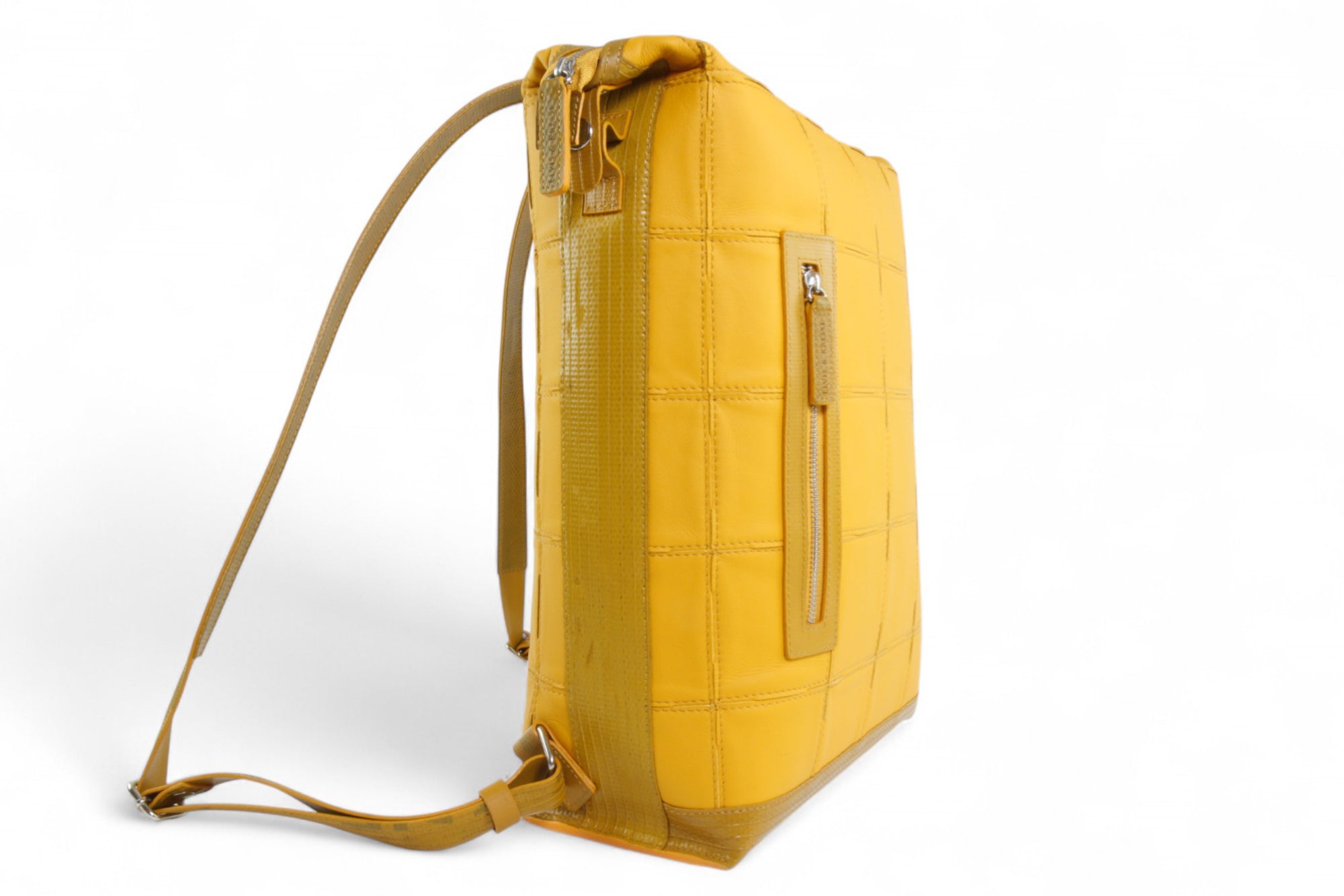 Upcycled Leather Backpack