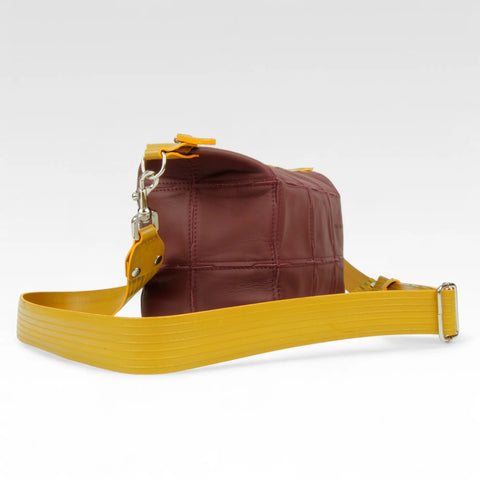 Boho Bag | Leather & Fire-hose