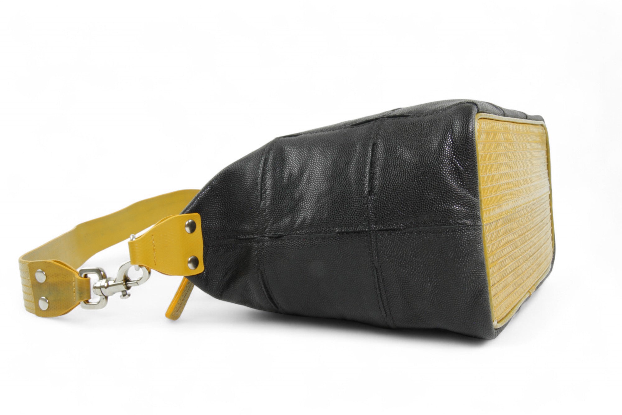 Leather hobo style bag