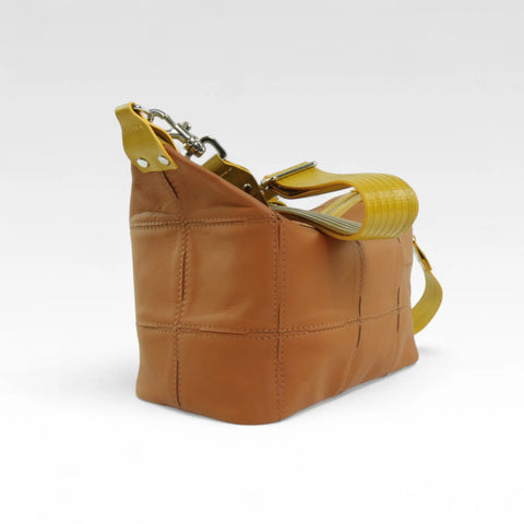 Boho Bag | Leather & Fire-hose
