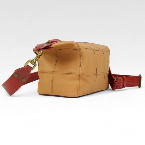 The Boho Bag is an ethical and sustainable hobo style bag, made by award winning UK designers Elvis & Kresse