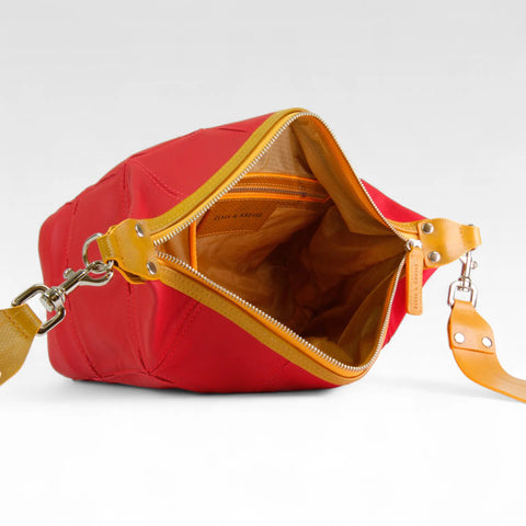 Boho Bag | Leather & Fire-hose
