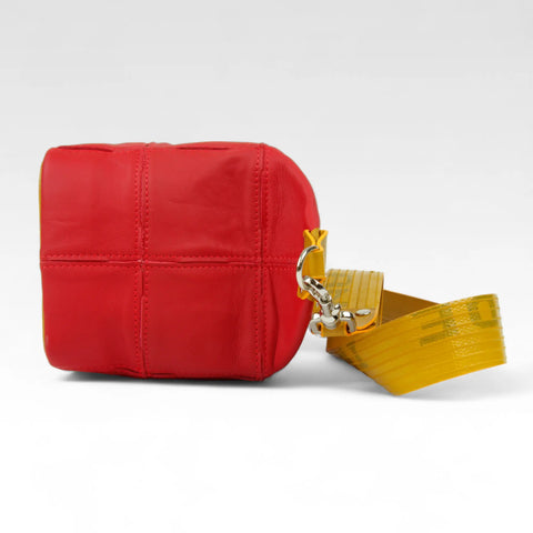 Boho Bag | Leather & Fire-hose