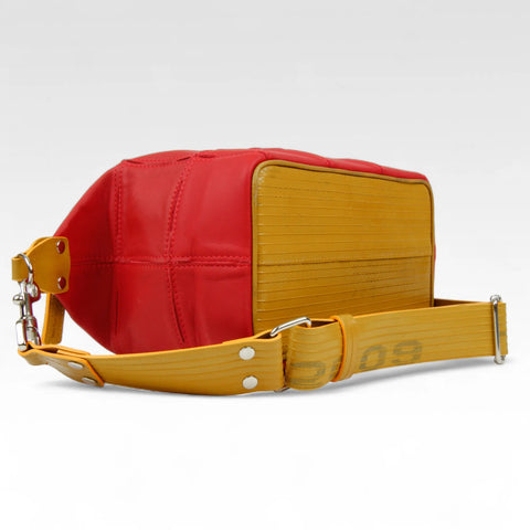 Boho Bag | Leather & Fire-hose