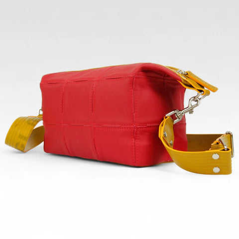 Boho Bag | Leather & Fire-hose