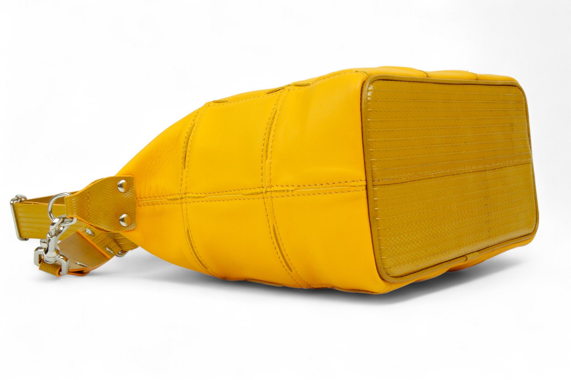 Leather hobo style bag