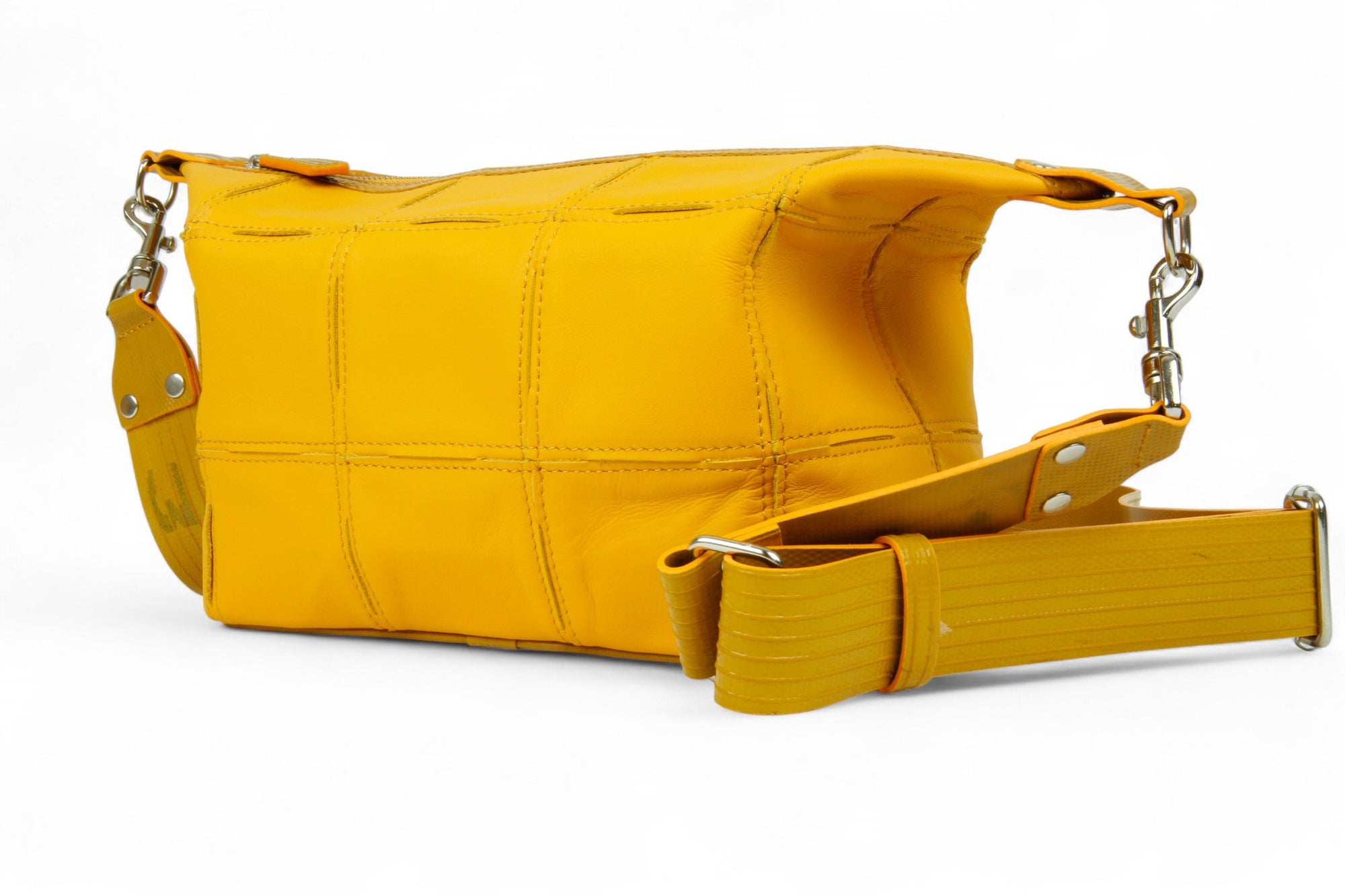 Leather hobo style bag