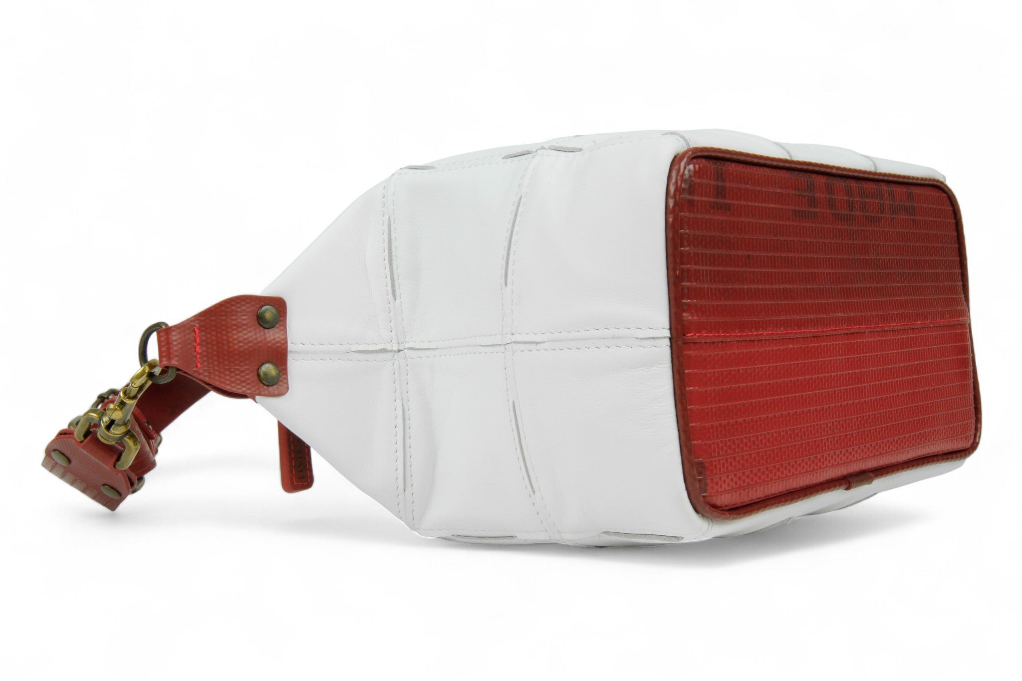 Leather hobo style bag