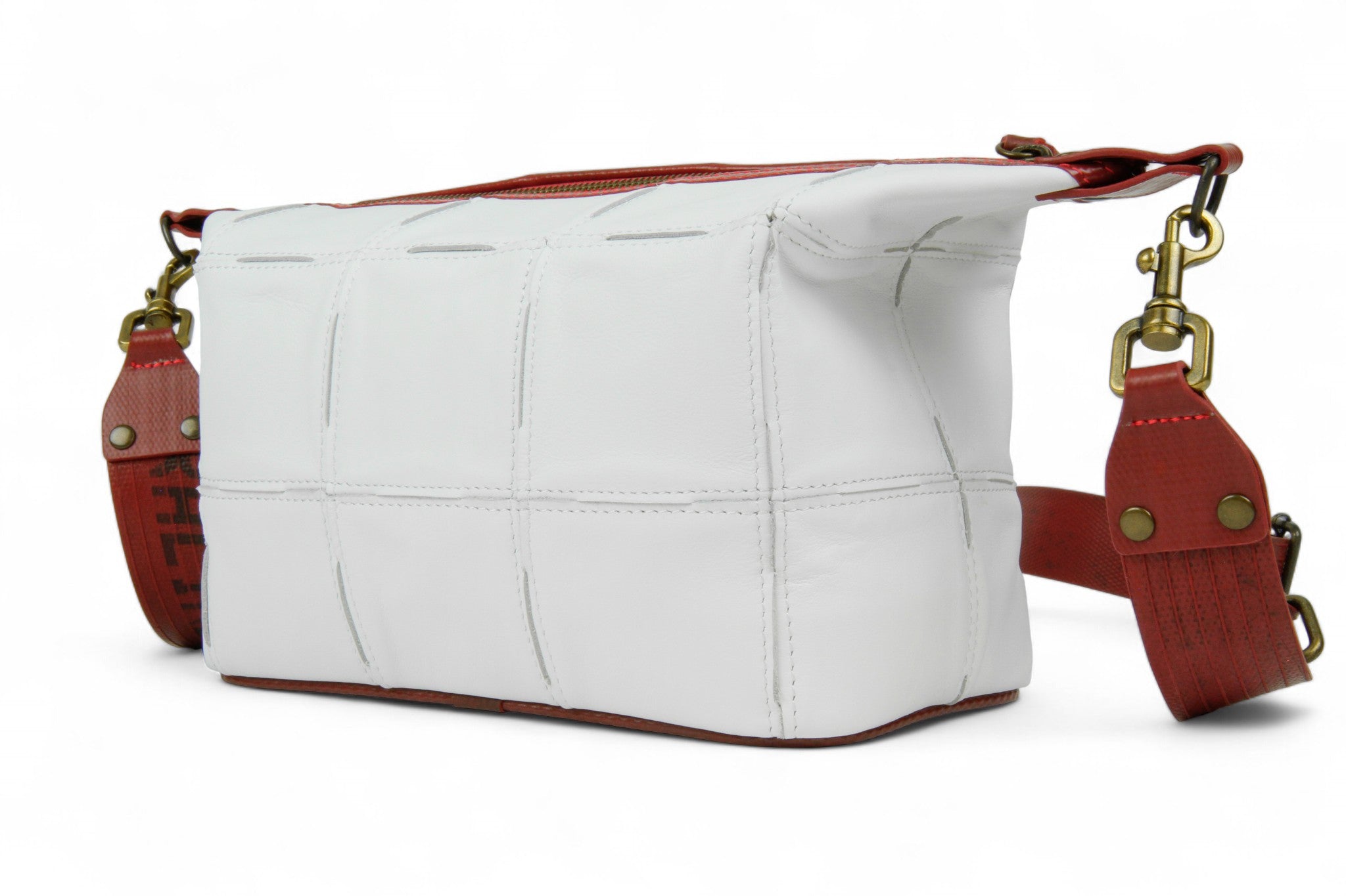 Leather hobo style bag