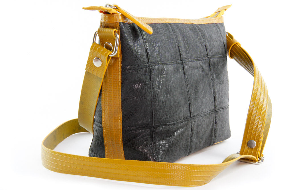 Sustainable luxury shoulder bag