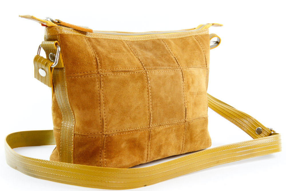 Sustainable luxury shoulder bag