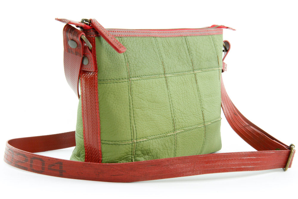 Sustainable luxury shoulder bag
