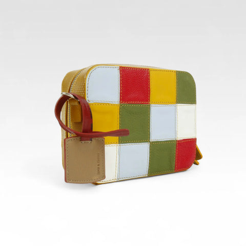 Bag Charm | Leather & Fire-hose