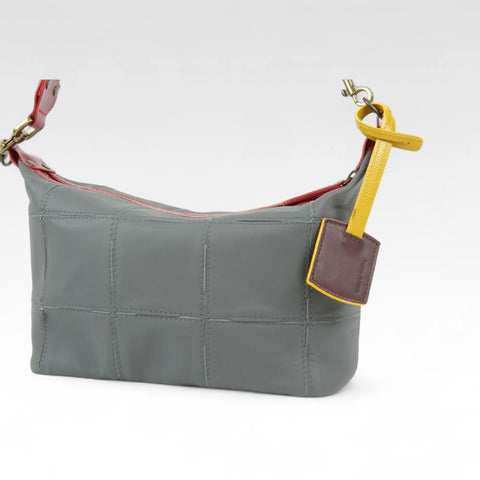 Bag Charm | Leather & Fire-hose