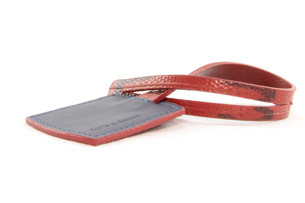Leather bag charm