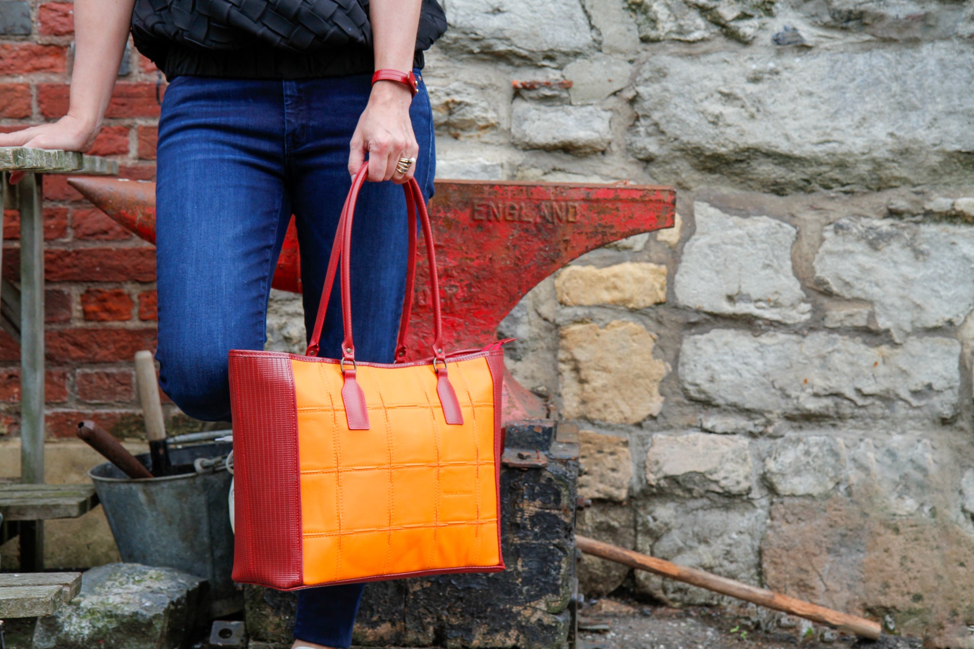 Leather Tote Bag