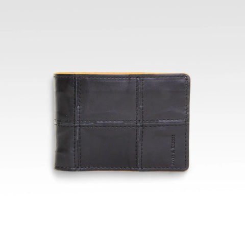 Compact Wallet | Leather & Fire-hose