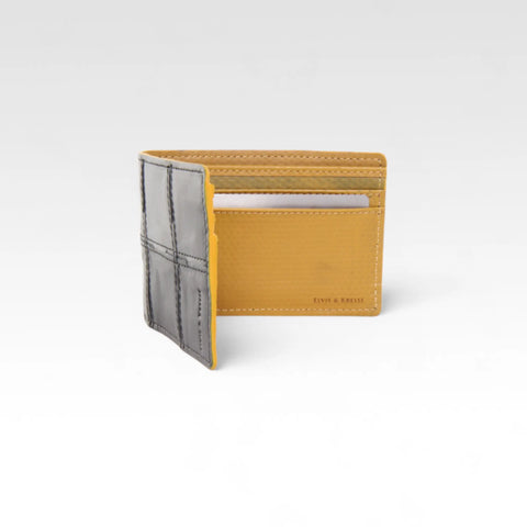 Compact Wallet | Leather & Fire-hose