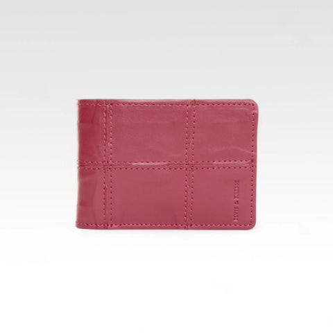 Compact Wallet | Leather & Fire-hose