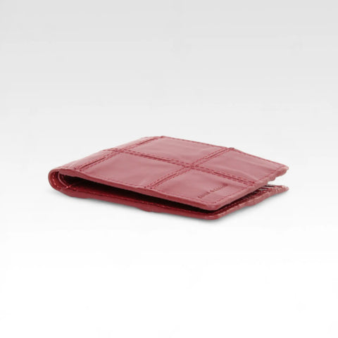 Compact Wallet | Leather & Fire-hose