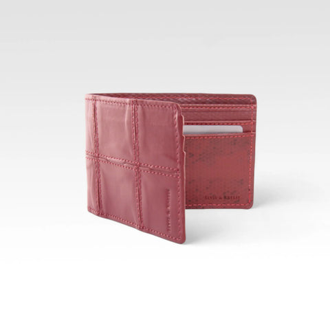 Compact Wallet | Leather & Fire-hose