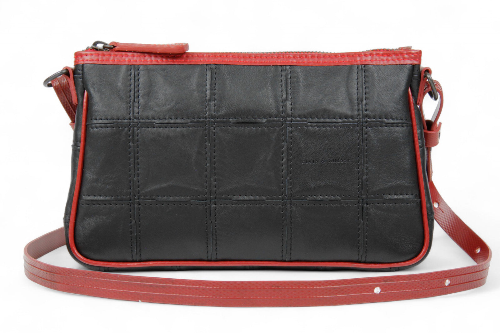 Crossbody Clutch Bag | Leather & Fire-hose