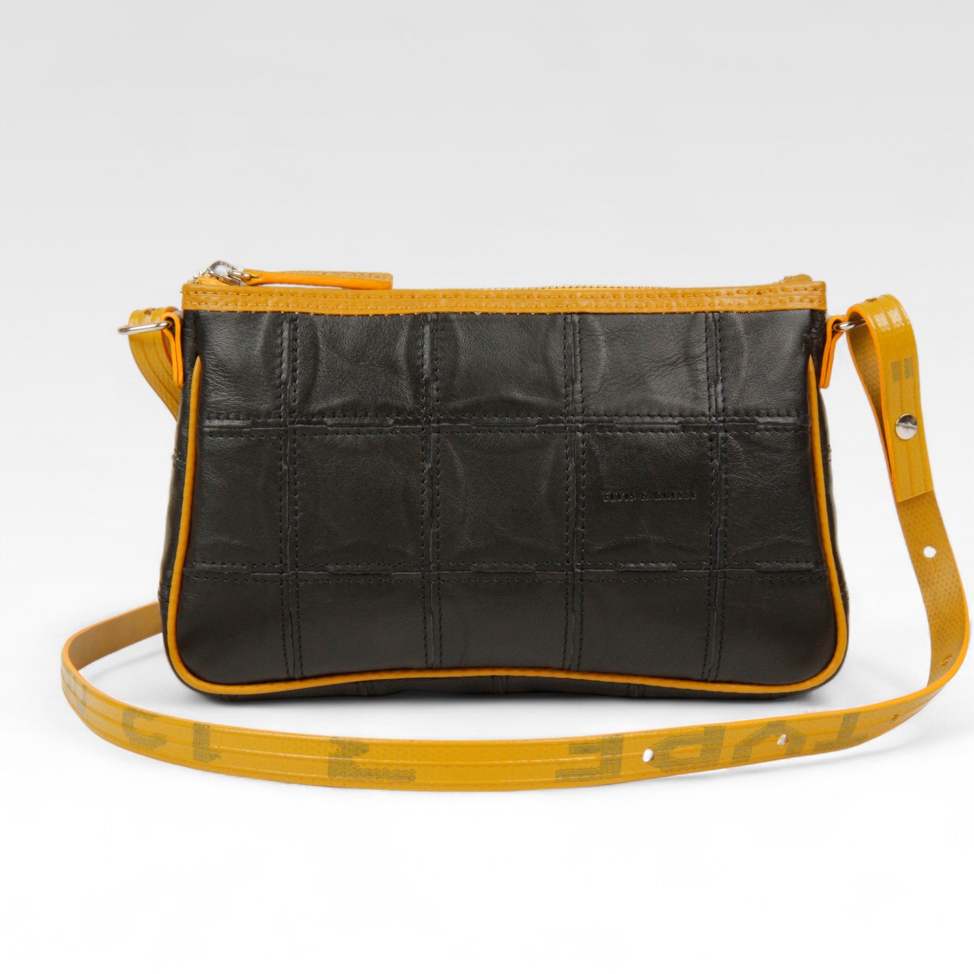 Crossbody Clutch | Leather & Fire-hose