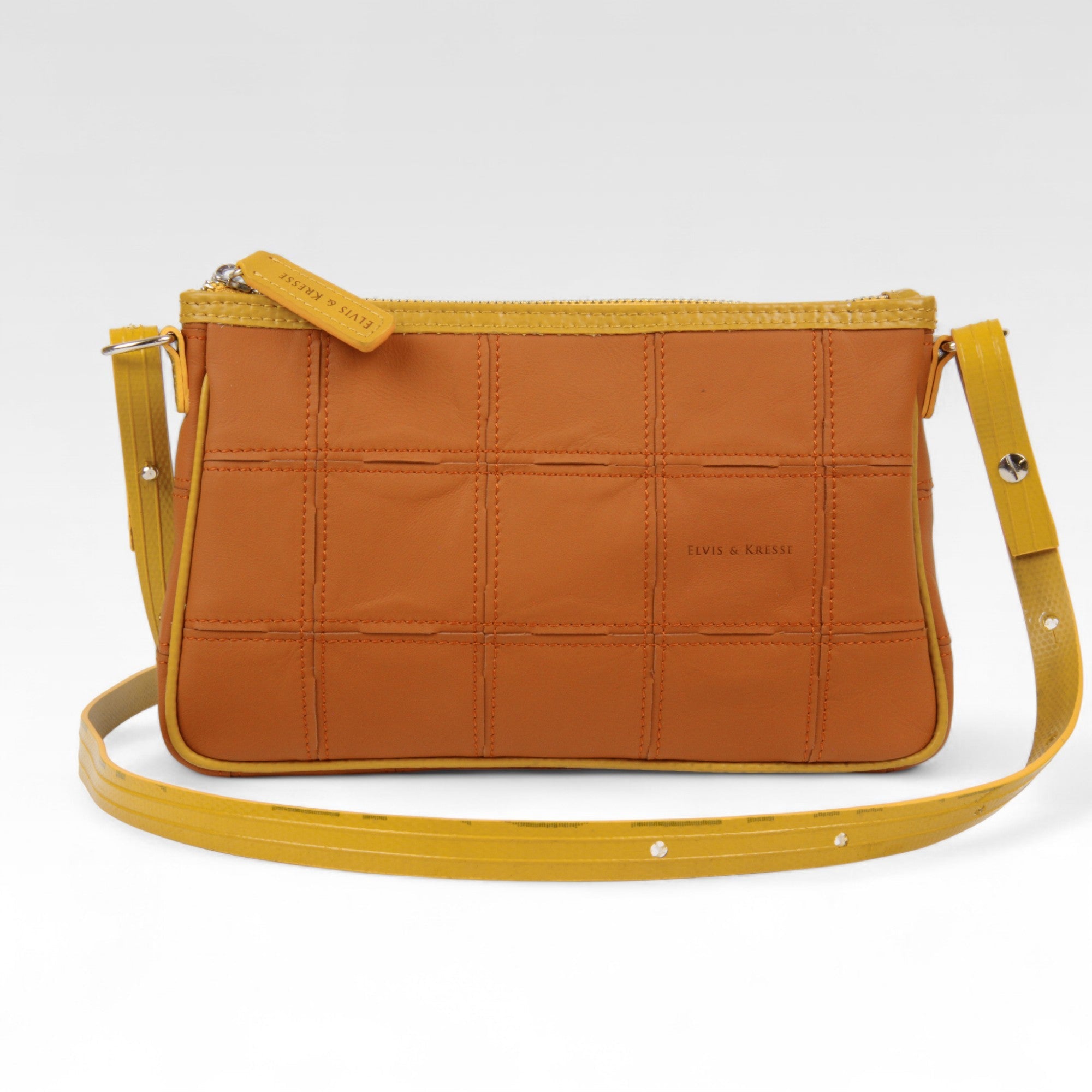 Crossbody Clutch | Leather & Fire-hose