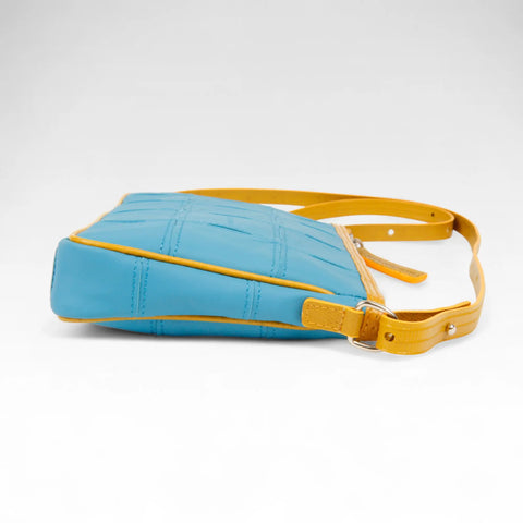 Crossbody Clutch | Leather & Fire-hose