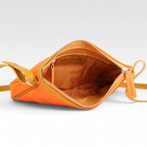 Crossbody Clutch | Leather & Fire-hose